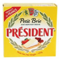 President Petit Brie Cheese 125g